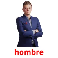 hombre picture flashcards