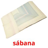 sábana card for translate