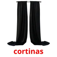 cortinas cartões com imagens