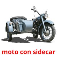 moto con sidecar picture flashcards