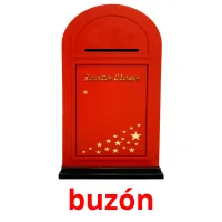 buzón picture flashcards