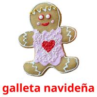 galleta navideña picture flashcards