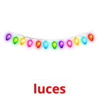 luces picture flashcards
