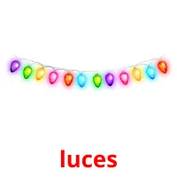 luces picture flashcards