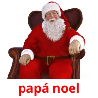 papá noel picture flashcards