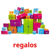 regalos picture flashcards