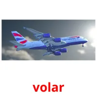 volar cartões com imagens