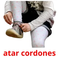 atar cordones flashcards illustrate