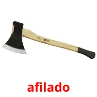 afilado Tarjetas didacticas