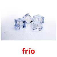 frío picture flashcards