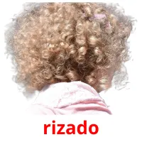 rizado Tarjetas didacticas