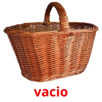 vacio Tarjetas didacticas