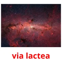 via lactea Bildkarteikarten