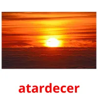 atardecer ansichtkaarten