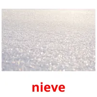 nieve cartes flash