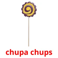 chupa chups flashcards illustrate