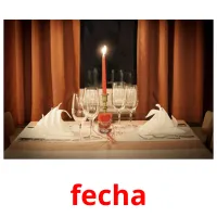 fecha flashcards illustrate