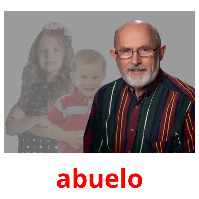 abuelo picture flashcards