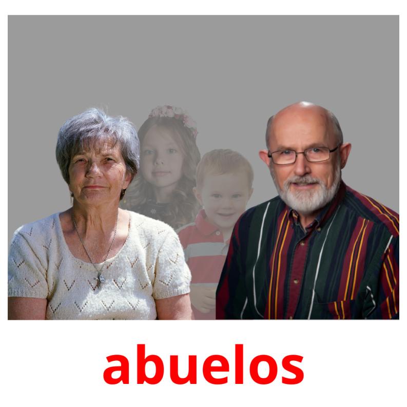 abuelos picture flashcards