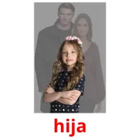 hija cartões com imagens