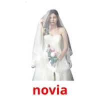 novia cartões com imagens