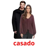 casado cartões com imagens