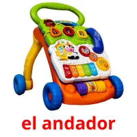 el andador Tarjetas didacticas