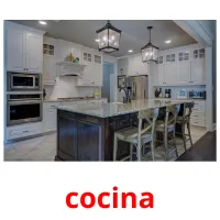 cocina cartões com imagens