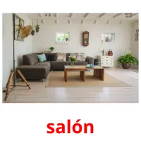 salón cartões com imagens