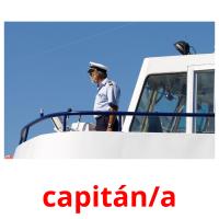 capitán/a card for translate