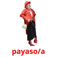 payaso/a cartes flash