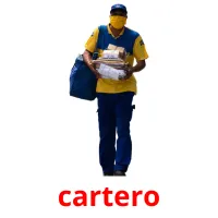 cartero cartões com imagens