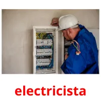 electricista cartões com imagens