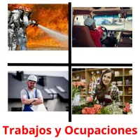 Trabajos y Ocupaciones cartões com imagens