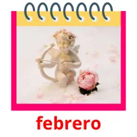 febrero cartões com imagens