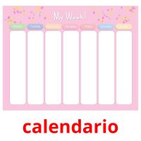 calendario card for translate