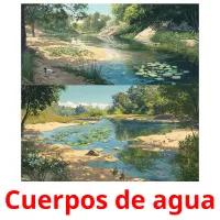 Cuerpos de agua cartões com imagens