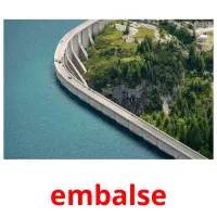 embalse cartões com imagens