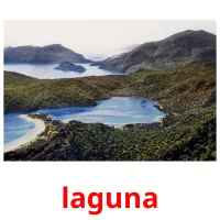 laguna cartões com imagens