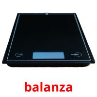 balanza picture flashcards