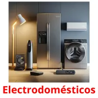 Electrodomésticos cartões com imagens