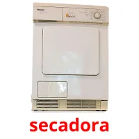 secadora cartões com imagens