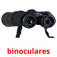 binoculares picture flashcards