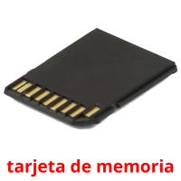 tarjeta de memoria Tarjetas didacticas