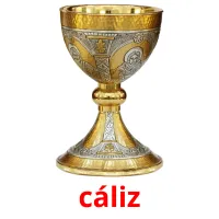 cáliz flashcards illustrate