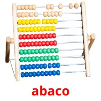 abaco Tarjetas didacticas