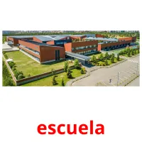 escuela Tarjetas didacticas