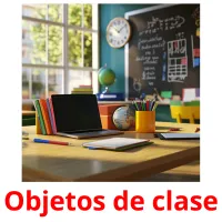 Objetos de clase Tarjetas didacticas