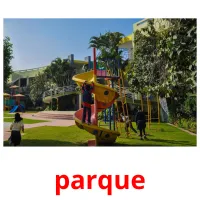 parque Tarjetas didacticas