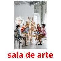 sala de arte Tarjetas didacticas